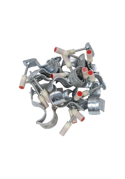 Red Hit Mx004 25mm Boru Sabitleme Kelepçeli Barutlu Çivi 80 Li Paket
