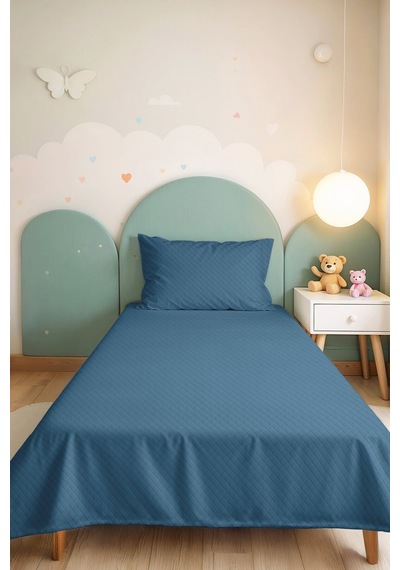 Mavi Modern Genç Odası Tek Kişilik Pike Takımı - Kapitone Düz Mavi 160x220 Cm Mevsimlik Yatak Örtüsü Pamuksu Kahve Kıyısı Mavi Modern Genç Odası Tek Kişilik Pike Takımı - Kapitone Düz Mavi 160x220 Cm Mevsimlik Yatak Örtüsü Pamuksu Kahve Kıyısı