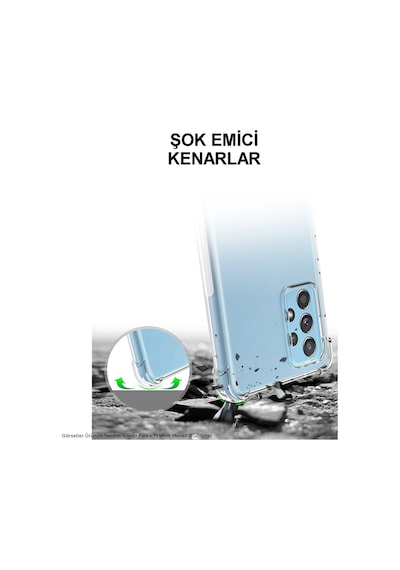 Samsung Galaxy S20 FE Uyumlu Kapak Şeffaf Airbag Köşe Korumalı Antishock Silikon Kapak