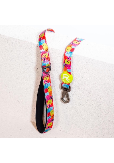 Pawstar Monsters Leash Kedi Köpek Sevk & Gezdirme Kayışı Köpek Uzatma Tasması Çok Renkli