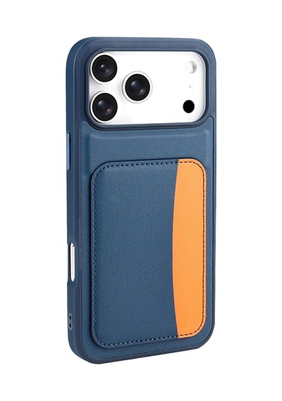Apple iPhone Uyumlu 17 Pro Kılıf Kartlıklı Zore X-kart Silikon Kapak Çok Renkli