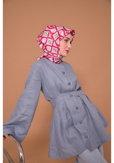 Silk Home Twill İpek Eşarp 11470-08 Pembe, Bebe Mavi, Yeşil, Lila, Beyaz