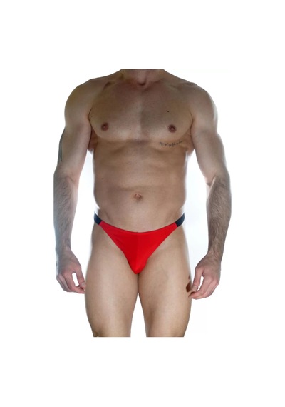 Naam Erkek Arkası Büzgülü Brazillian Slip Çok Renkli
