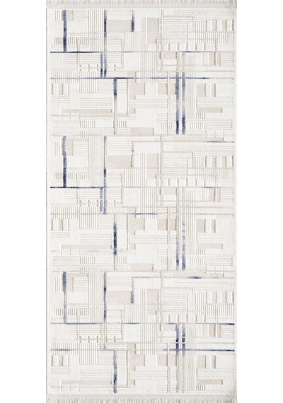 Artemis Samoa 02378a Krem Çigili Halı