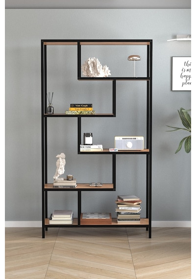Bofigo 6 Raflı Kitaplık Dekoratif Kitaplık Metal Kitaplık Ofis Kitaplığı Larissa Çam Çam Bofigo 6 Raflı Kitaplık Dekoratif Kitaplık Metal Kitaplık Ofis Kitaplığı Larissa Çam Çam