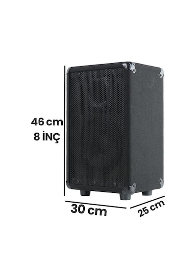 Lastvoice Lpm-08 Ahşap Profesyonel Kabin Hoparlör 8 İnç 350w
