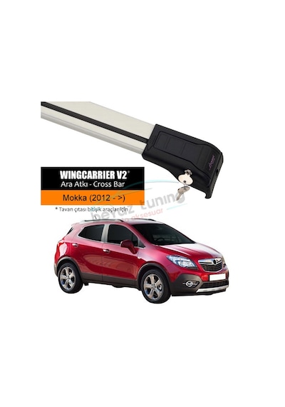 Opel Mokka Port Bagaj Çıtası Tavan Ara Barı 2012-