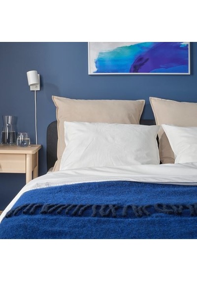 Ikea Gurlı Kırlent Kılıfı, Ağartılmamış, 65x65 Cm