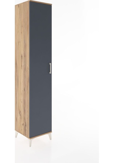 Hyperion Dolap 2 Raflı Tek Kapaklı Tek Askılı 44x44x221 Çam-a... Çam Hyperion Dolap 2 Raflı Tek Kapaklı Tek Askılı 44x44x221 Çam-a... Çam