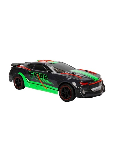 1:12 Işıklı Furious Racing Usb Şarjlı Uzaktan Kumandalı Yarış Arabası 39 Cm Çok Renkli