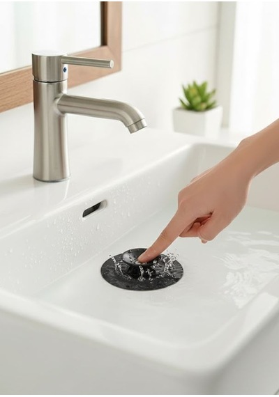 Ufo Lavabo Küvet Tıkacı, Lavabo Banyo Gider Tıkacı, Koku Önleyici Duşa Kabin Tıkacı Çok Renkli