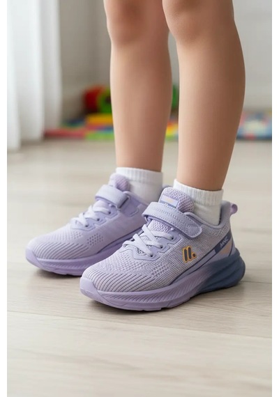 Tuğba Ortopedi Bxz005 Çocuk Triko Rahat Sneaker Lila