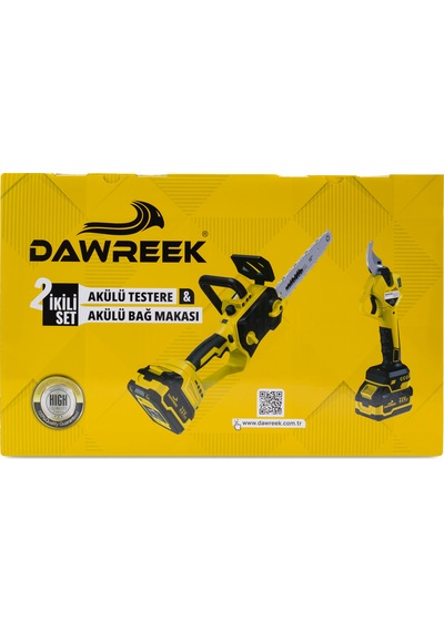 Dawreek BT0248 İkili Budama Seti Bağ Makası + Ağaç Kesme DW10
