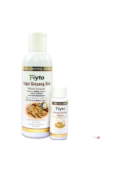 Fiyto Ginseng Özlü Bitkisel Şampuan Serum Hediyeli 500 ML