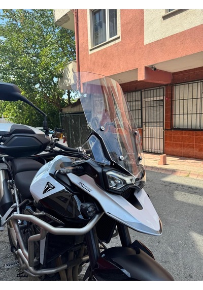 Tıger 900 Gt Uyumlu Pro Tur Camı Şeffaf 57cm Cam
