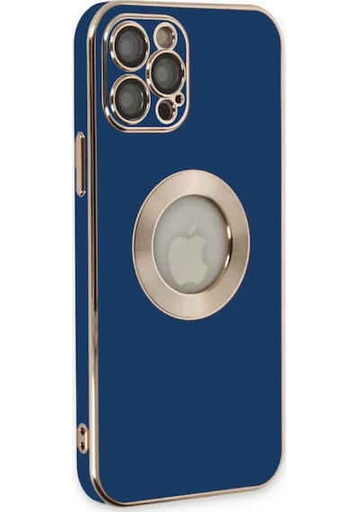 Newface Apple İphone 12 Pro Kılıf Store Silikon - Mavi
