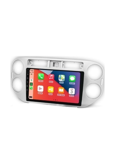 Volkswagen Tiguan 2006-2016 Gri 6gb Ram 64gb Hafıza 8 Çekirdek Carplay Kamera Android Multimedya 9"
