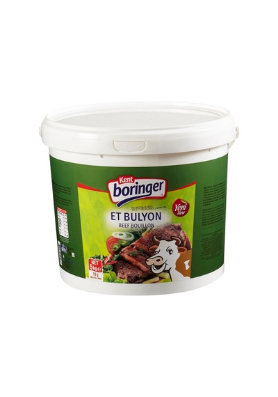Kent Boringer Kova Bulyon 5kg Et - Pratik Et Suyu Tarı