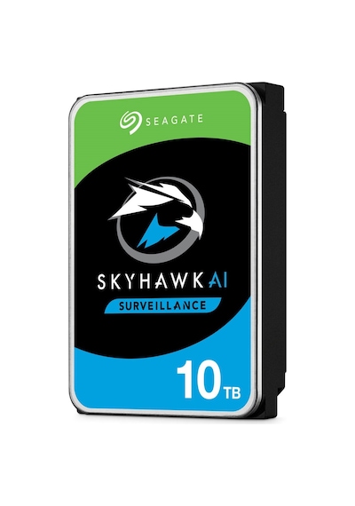 Seagate SkyHawk AI ST10000VE001 3.5" 10 TB 7200 RPM SATA 3 HDD
