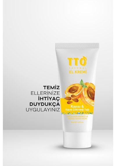 Tto Thermal El Kremi Kayısı & Kayısı Çekirdeği Yağı 50 Ml