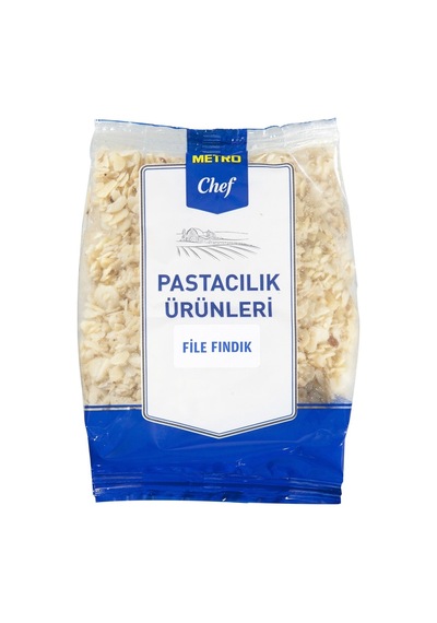 Metro Chef File Fındık 250 G - Pastacılık Ve Atıştırmalık İçin Kaliteli Kuru Yem 2'li Ekonomik Tarı