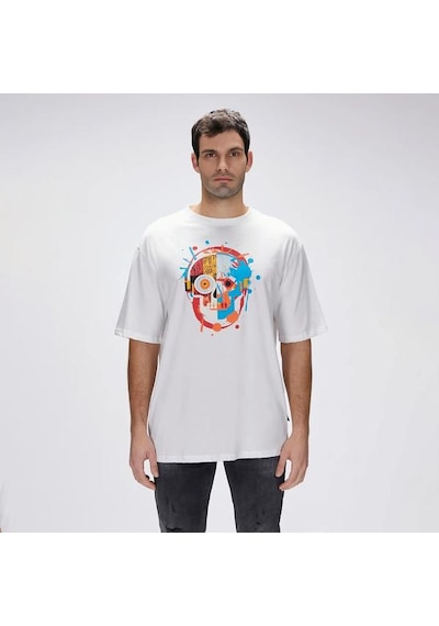 Bad Bear Sten Os Erkek Beyaz Tişört