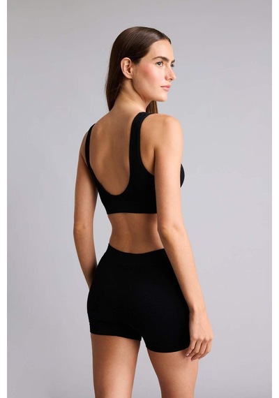 Defacto Fitilli Elastik Bel Siyah Seamless Boxer I0628ax26hsbk81 Siyah-bk81