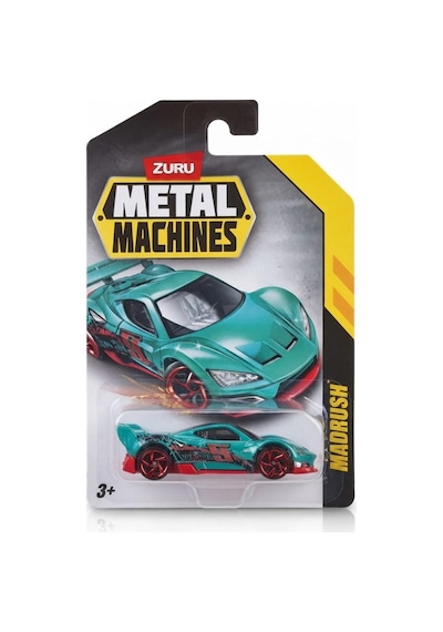 Metal Machines Metal Gövdeli Diecast Arabalar Cadet Madrush Horizon Rev Rod Powermad Çok Renkli