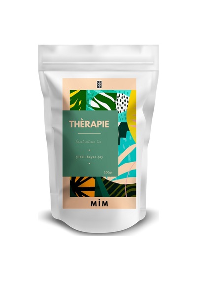 Mim Tea Thérapie Tea Çilekli Beyaz Çay 100 G