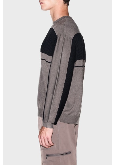 Armani Exchange Yün Karışımlı Regular Fit Yuvarlak Yaka Kazak Erkek Kazak Xm002730 Af14007 M6029 Kahve-siyah Armani Exchange Yün Karışımlı Regular Fit Yuvarlak Yaka Kazak Erkek Kazak Xm002730 Af14007 M6029 Kahve-siyah