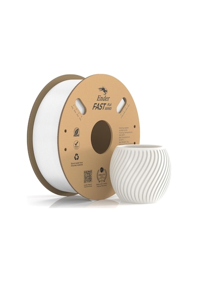 Creality Ender Fast Beyaz 1.75mm Pla 3d Baskı Filamenti - Urhanshop Gönderimli