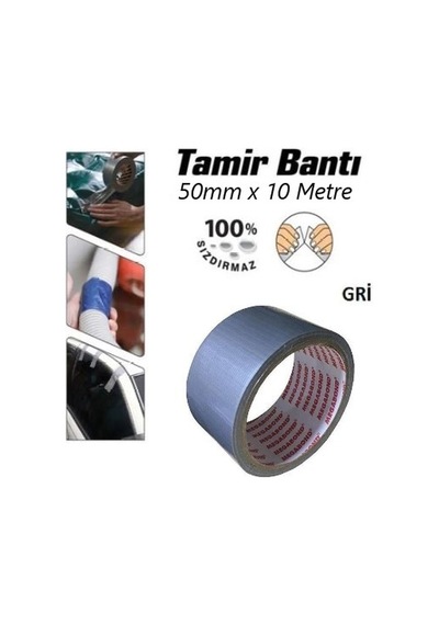 Power Tape En:50mm Metraj:10metre Renk: Gri TAMİR BANDI