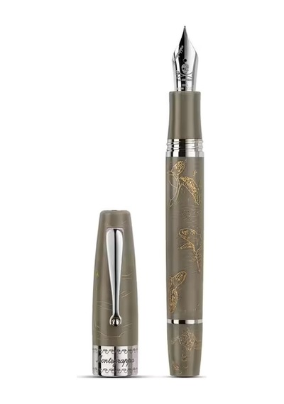 Montegrappa Sea Shepherd Caretta Caretta Limitli Üretim Dolma Kal Gri