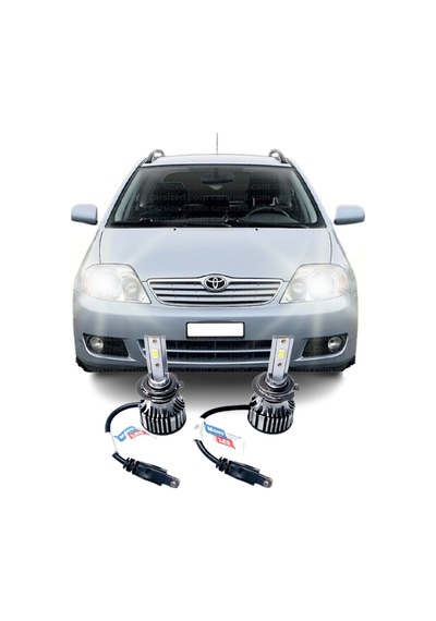 Toyota Corolla Uyumlu E120 LED KISA FAR AMPULÜ PHOTON MONO H7