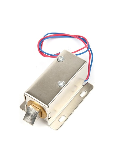 12V DC 0.8A 9.6W Solenoid Su Geçirmez Manyetik Elektronik Kapı Kilidi