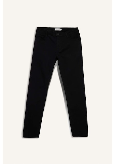 Defacto Pedro Slim Fit Dar Kalıp Normal Bel Dar Paça Jean Pantolon S2711az26spnm40 Siyah-nm40