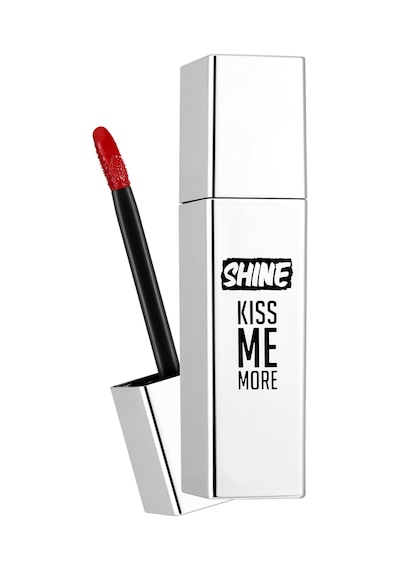 Shine Kiss Me More Uzun Süre Kalıcı & Parlak Bitişli Likit Ruj 011 Candy Pembe