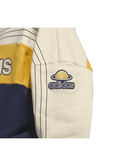 Ks8191-e Adidas Varsıty Crew Erkek Sweatshirt Krem Ks8191-e Krem Lacivert