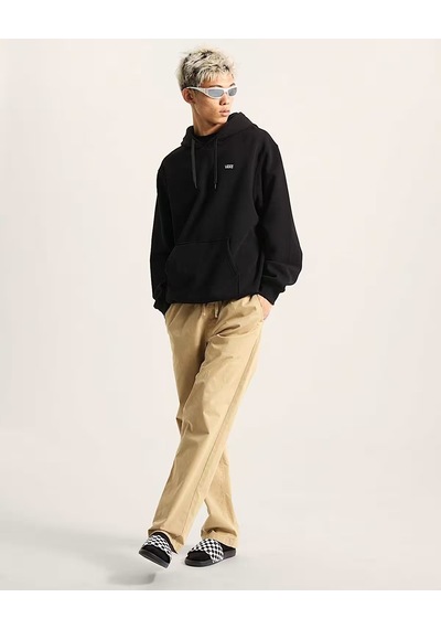 Vans Left Chest Iı Loose Po Erkek Siyah Sweatshirt - Vn000p21