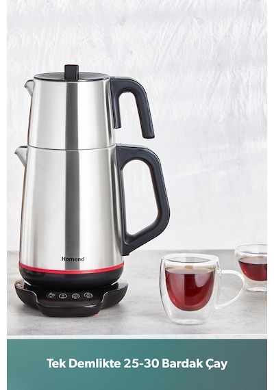 Homend Royaltea 1708H Dokunmatik Konuşan Çay Makinesi