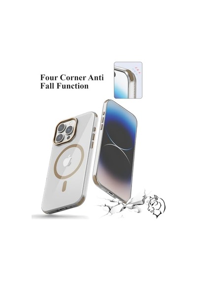 Pro Magsafe Manyetik Koruyucu Kılıf Şeffaf Standart Diğer