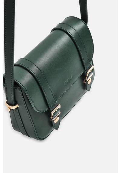 K&s Mini Çapraz Askılı Çanta Koyu Yeşil