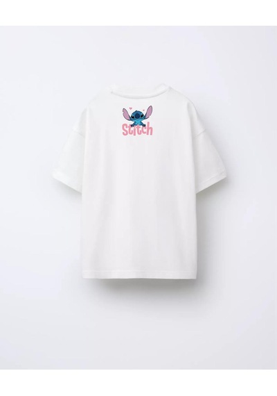 Sea Bubbles Stitch Çocuk Tişört St10382 BEYAZ