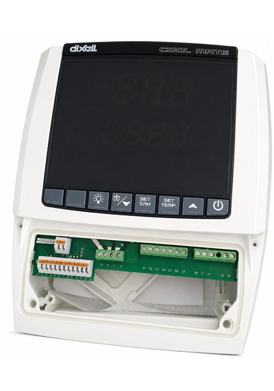 Dixell Xlh260-500c1 Çift Sensör Pano Tipi Sıcaklık Ve Nem Kontrol Dijital Termostat