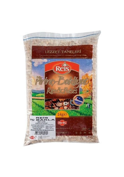 Reis İç Bakla 5 Kg - Kurutulmuş Bakla Taneleri, Fava Ve Zeytinyağlı Yemek İçin Tarı