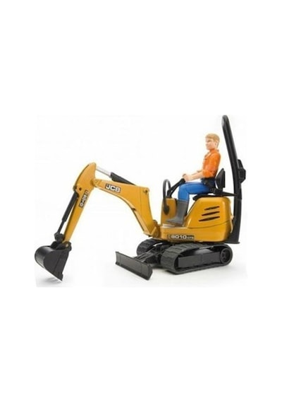 Bruder Jcb Küçük Kepçe 8010 Cts Ve Inşaat Işçisi B World - Br6200