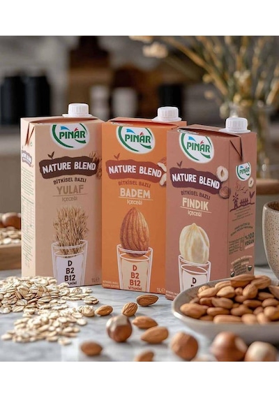 Pınar Nature Blend Bitkisel Bazlı Yulaf İçeceği 1 Lt X 6 Adet