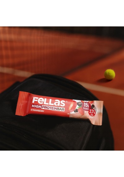 Çilekli Yüksek Protein Bar 45 G X 12 Adet
