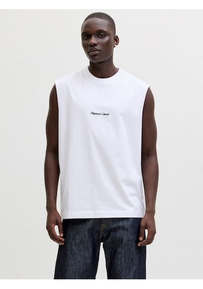 Jack & Jones Norrebro Erkek Beyaz Atlet 12292009-bw