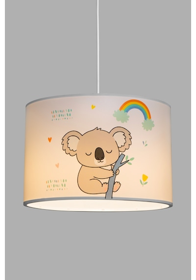 Kids Çocuk Bebek Odası Avizesi - Renkli Figürlü Tasarımlı Tavan Aydınlatması Koala Koala